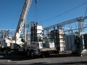 New Transformer at Thompson Rd Substation